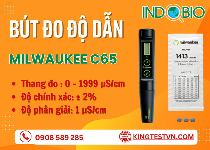 Bút đo độ dẫn điện Milwaukee C65